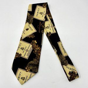 Vintage Nordstrom Robert Talbot Chardonnay Silk Tie